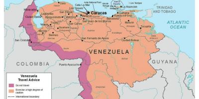 Venezuela en el mapa